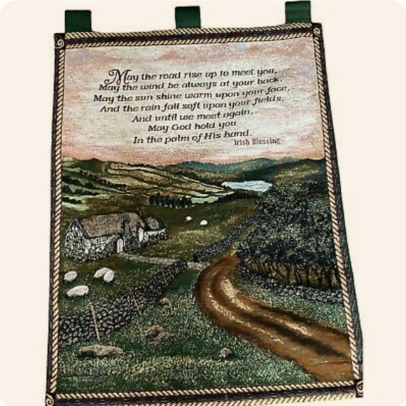 Wall Decor Blessing Of Ireland Irish Tapestry Wall Hanging 26x36 Poshmark